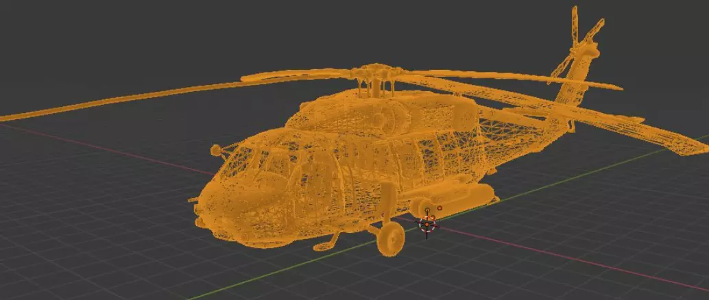 SH-60 SeaHawk  3D model_0