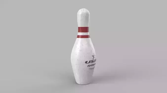 bowling pin 3D model