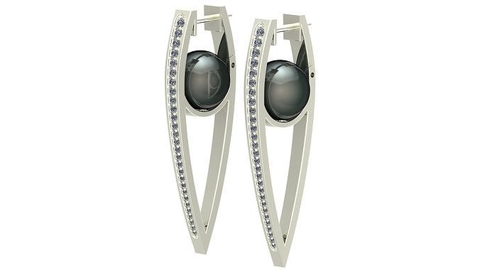 Earring 2 3D print model