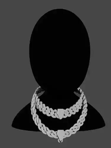 This Cuban Chain is a fusion of elegance and modernity