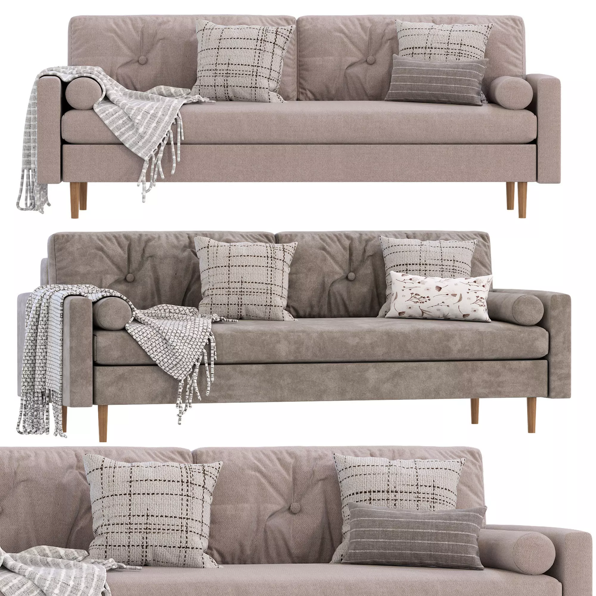 Numo Sofa by Divan ru 3D model_0