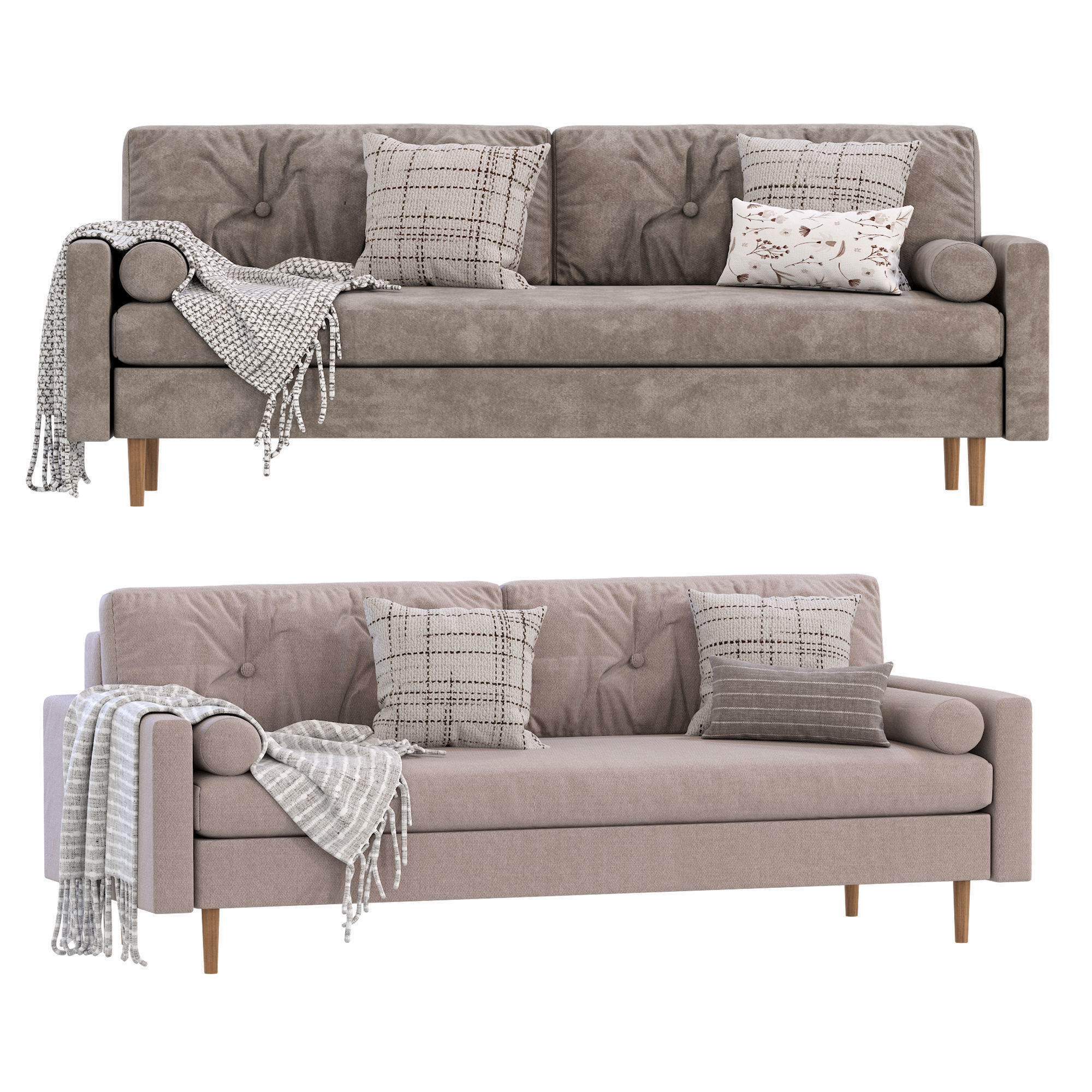 Numo Sofa by Divan ru 3D model_1