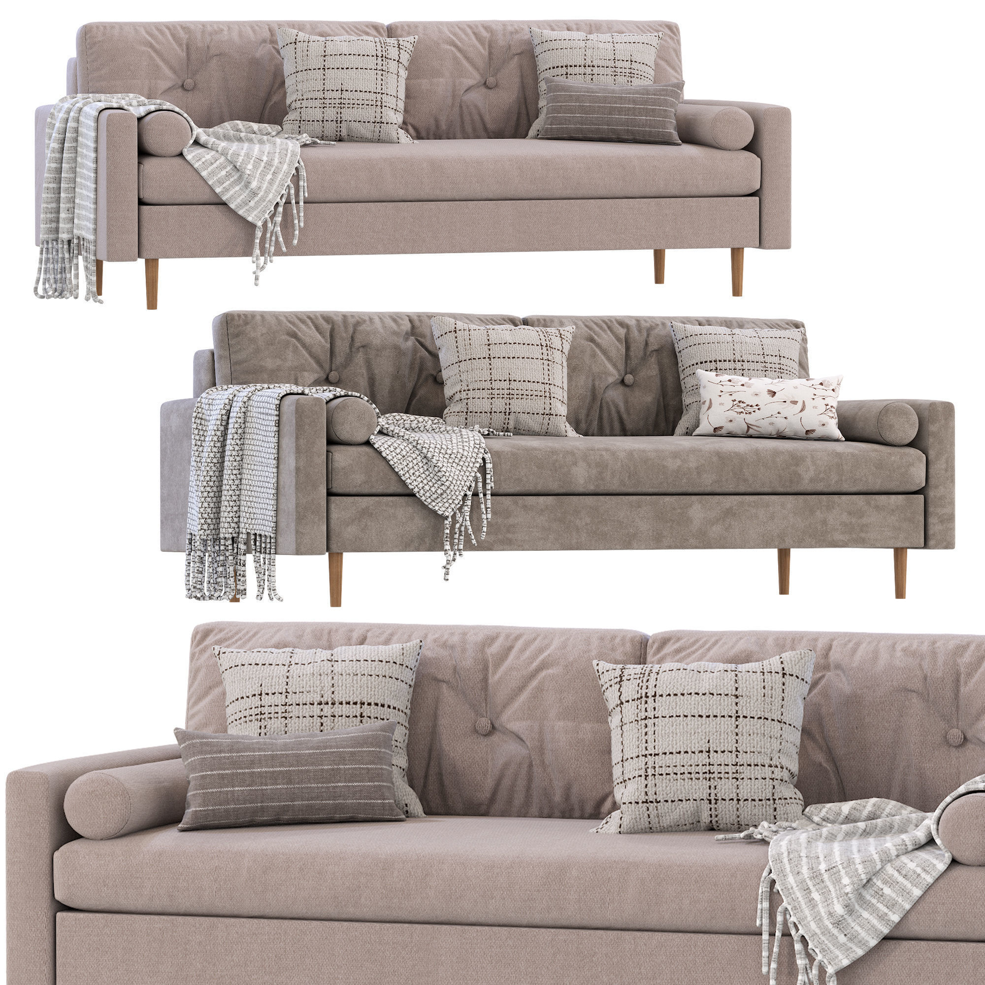 Numo Sofa by Divan ru 3D model_2