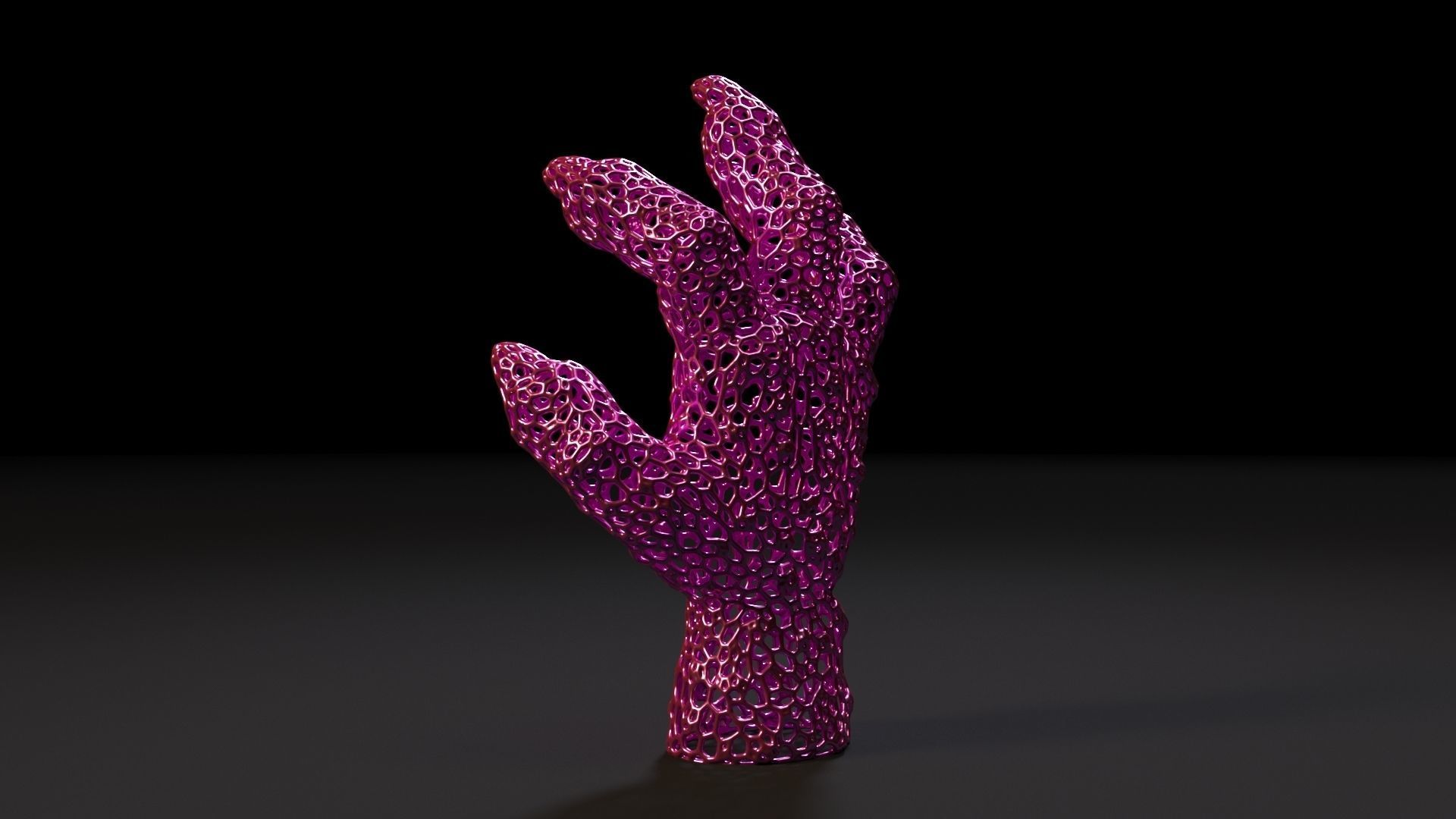 Sinister hand 3D print model_3