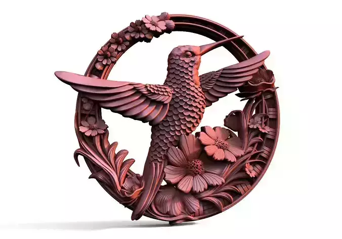 Hummingbird CNC 3D print model