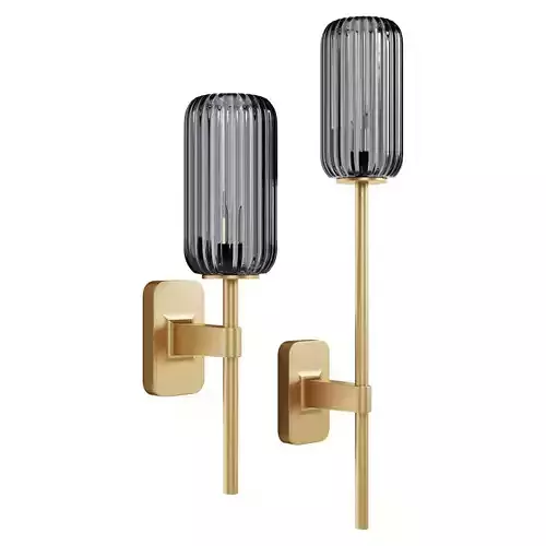 Astro lighting tacoma single-single grande reed ribbed glass