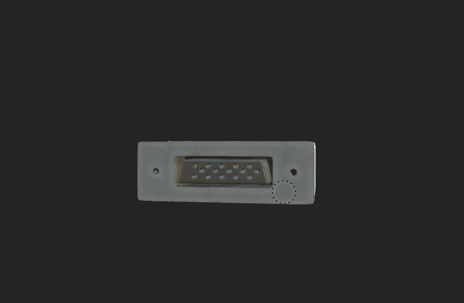 VGA to HDMI Free low-poly 3D model_2