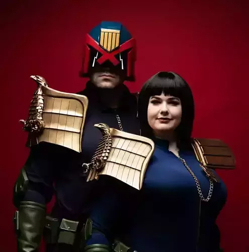Judge Dredd Helmet 3D print model
