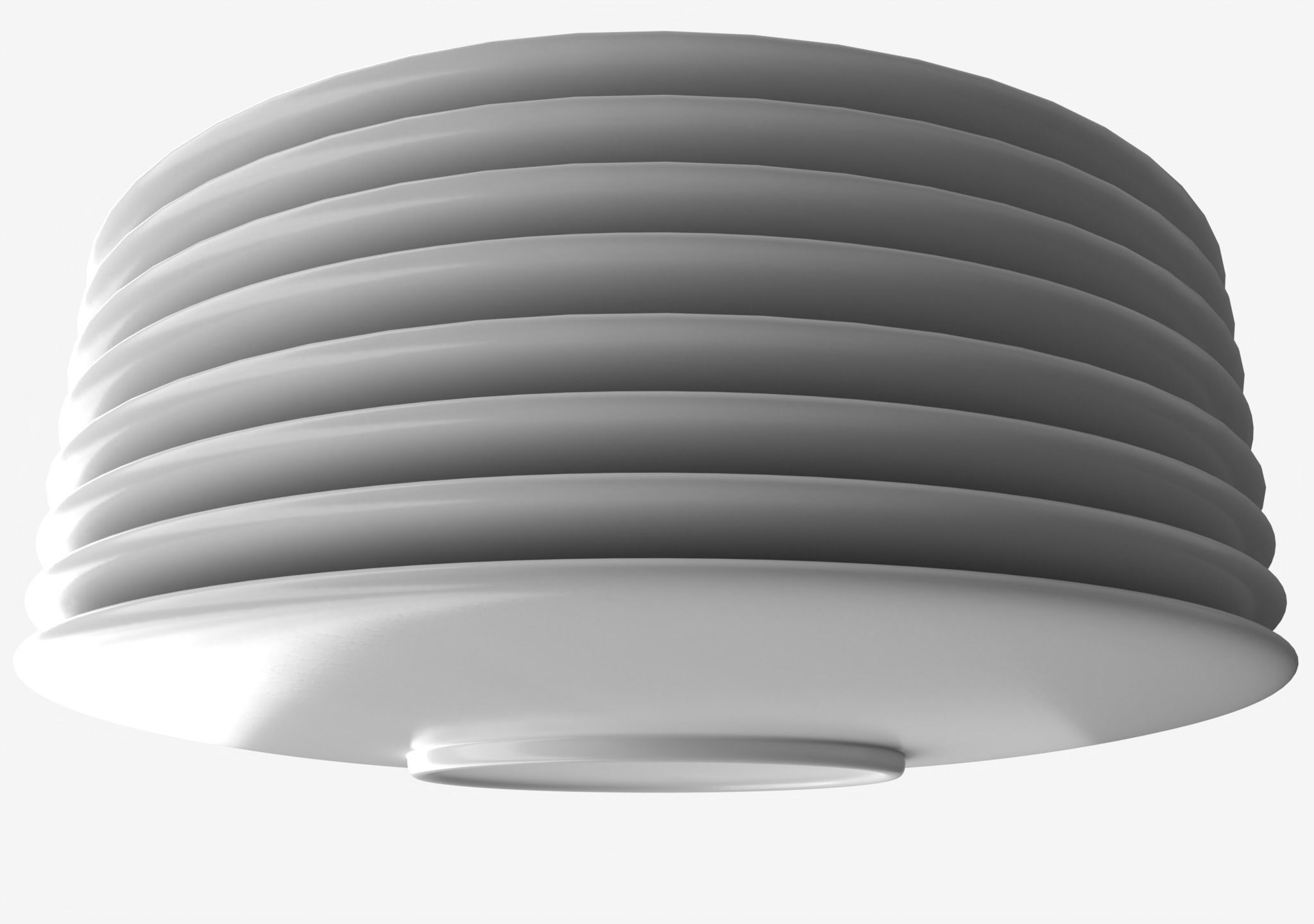 Saucer Free low-poly 3D model_7