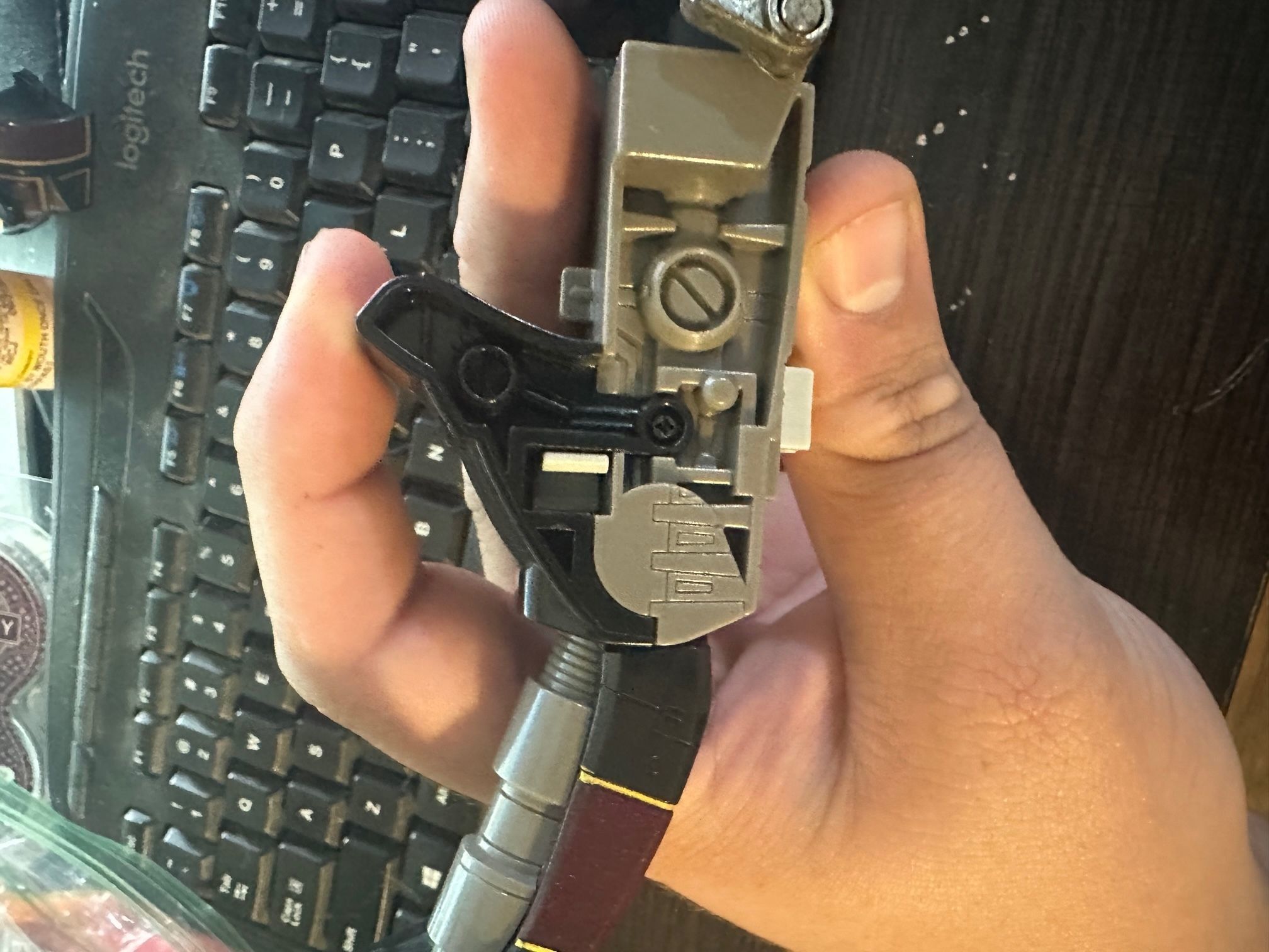 Power Ranger Ninja Storm Thunder Megazord Beetle Cannon Clip 3D print model_1