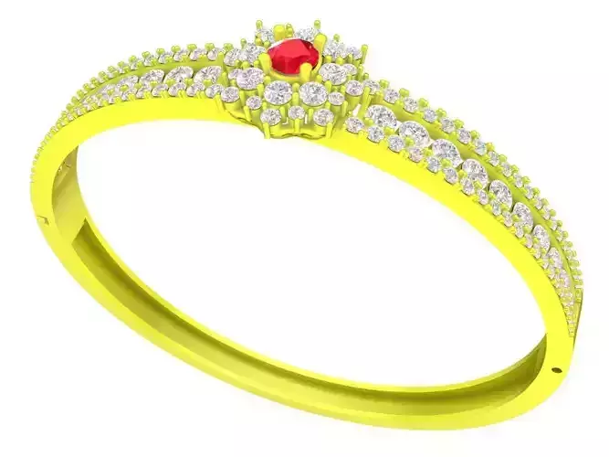 6483 HongKong Slyte Diamond Women Bangle