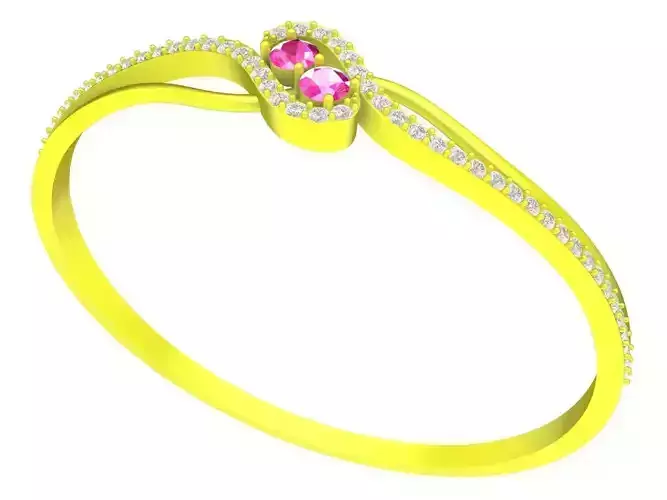 6497 Diamond Women Bangle