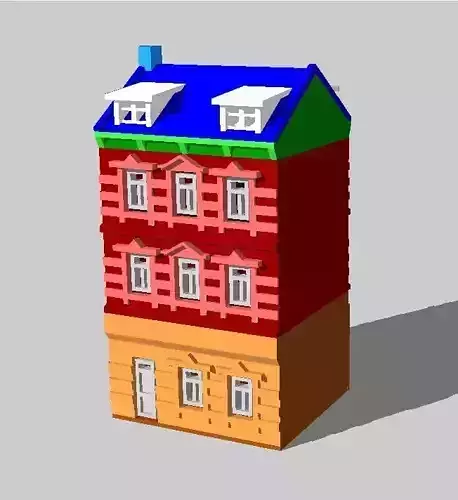 Half Timbered House by Outland Models 3D Printable
