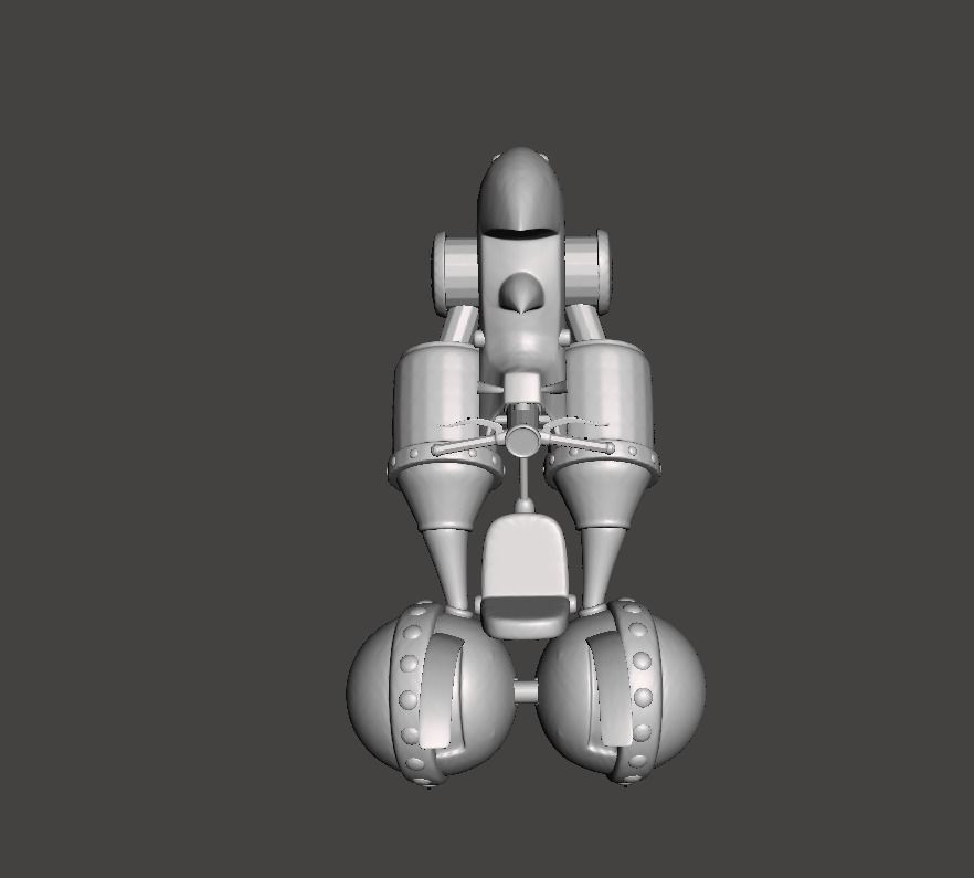 Kurosai FR-U IV - Black Rhino 3D Model 3D print model_1