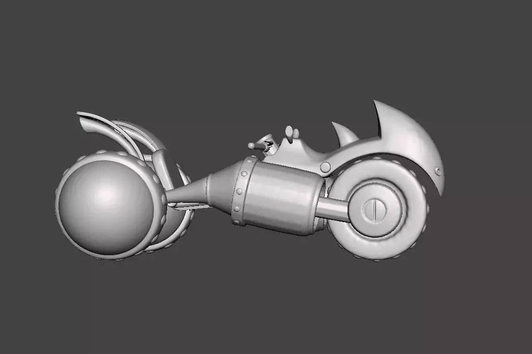 Kurosai FR-U IV - Black Rhino 3D Model 3D print model_0