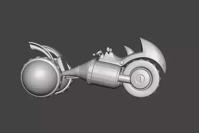 Kurosai FR-U IV - Black Rhino 3D Model