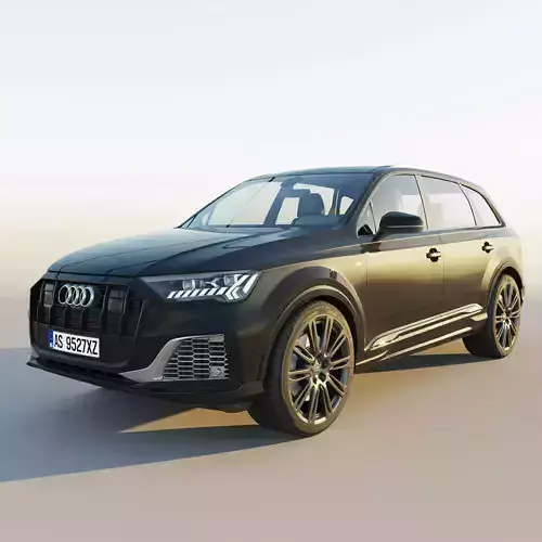 Audi q7 quattro tdi 3D model