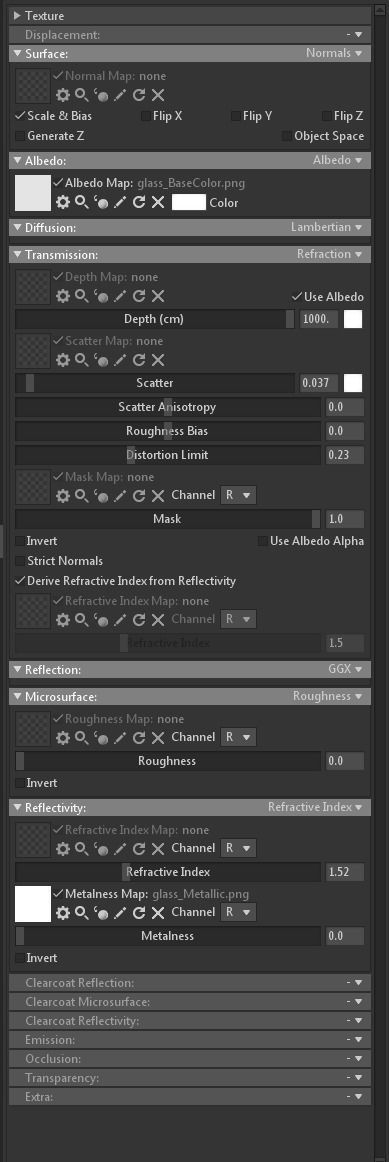 Glass Cup Low-poly 3D model_9