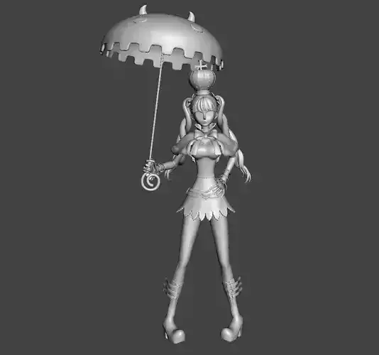 Ghost Princess Perona - Thriller bark 3D Model 3D print model