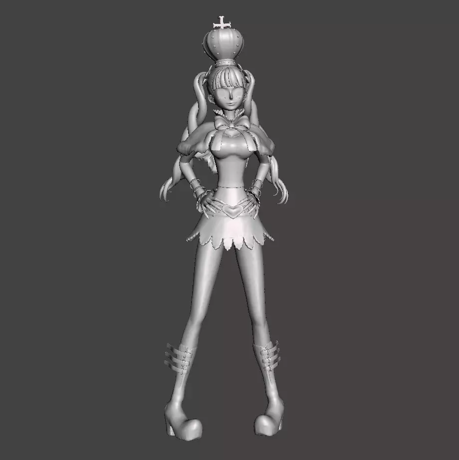 Ghost Princess Perona 3D Model 3D print model_0