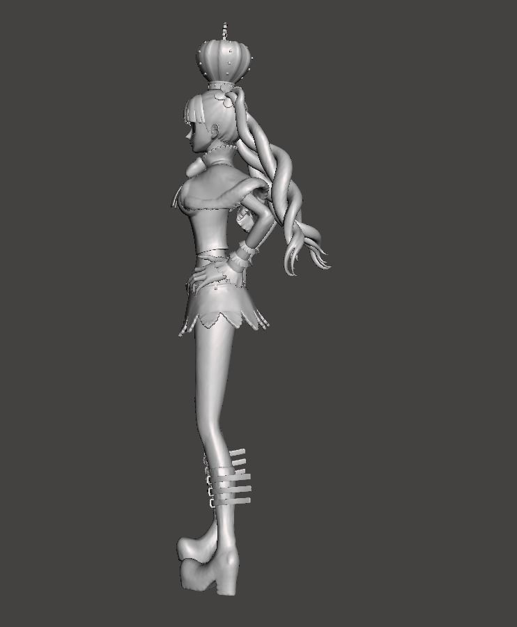 Ghost Princess Perona 3D Model 3D print model_2