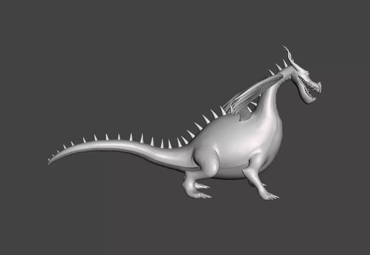 Vegapunk Dragon Number Thirteen 3D Model 3D print model_0