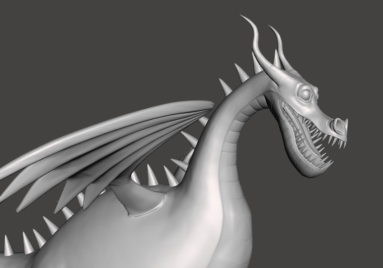 Vegapunk Dragon Number Thirteen 3D Model 3D print model_2