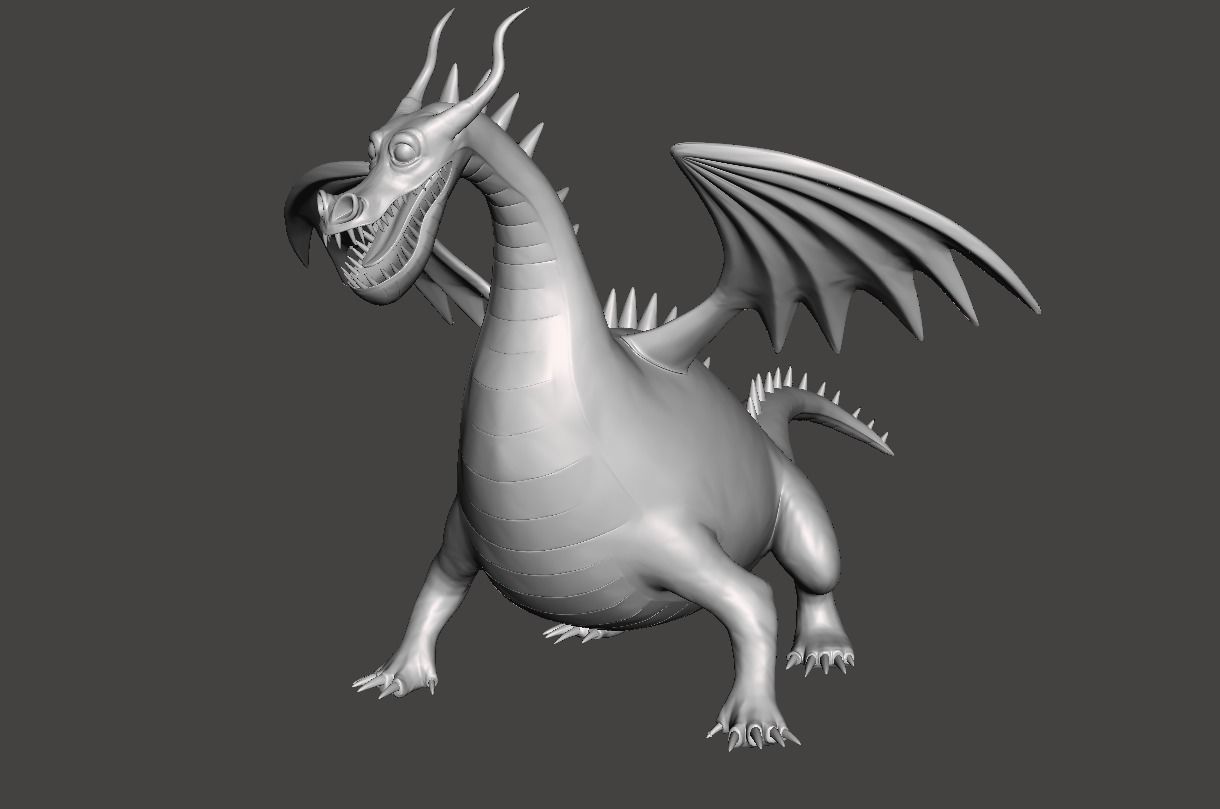 Vegapunk Dragon Number Thirteen 3D Model 3D print model_1