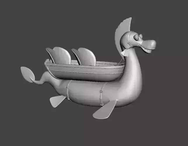 Yagara Bull Water 7 3D Model 3D print model