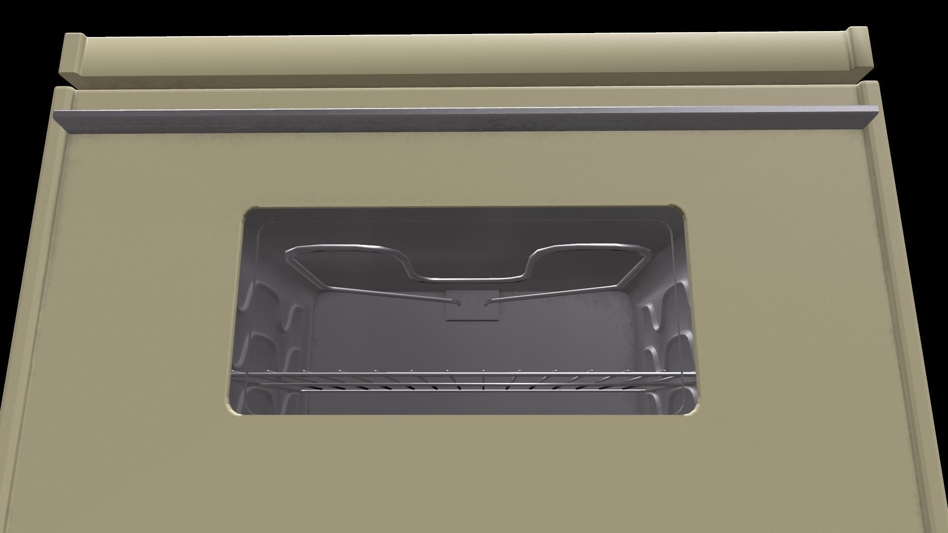 Vintage Stove 3D model_13