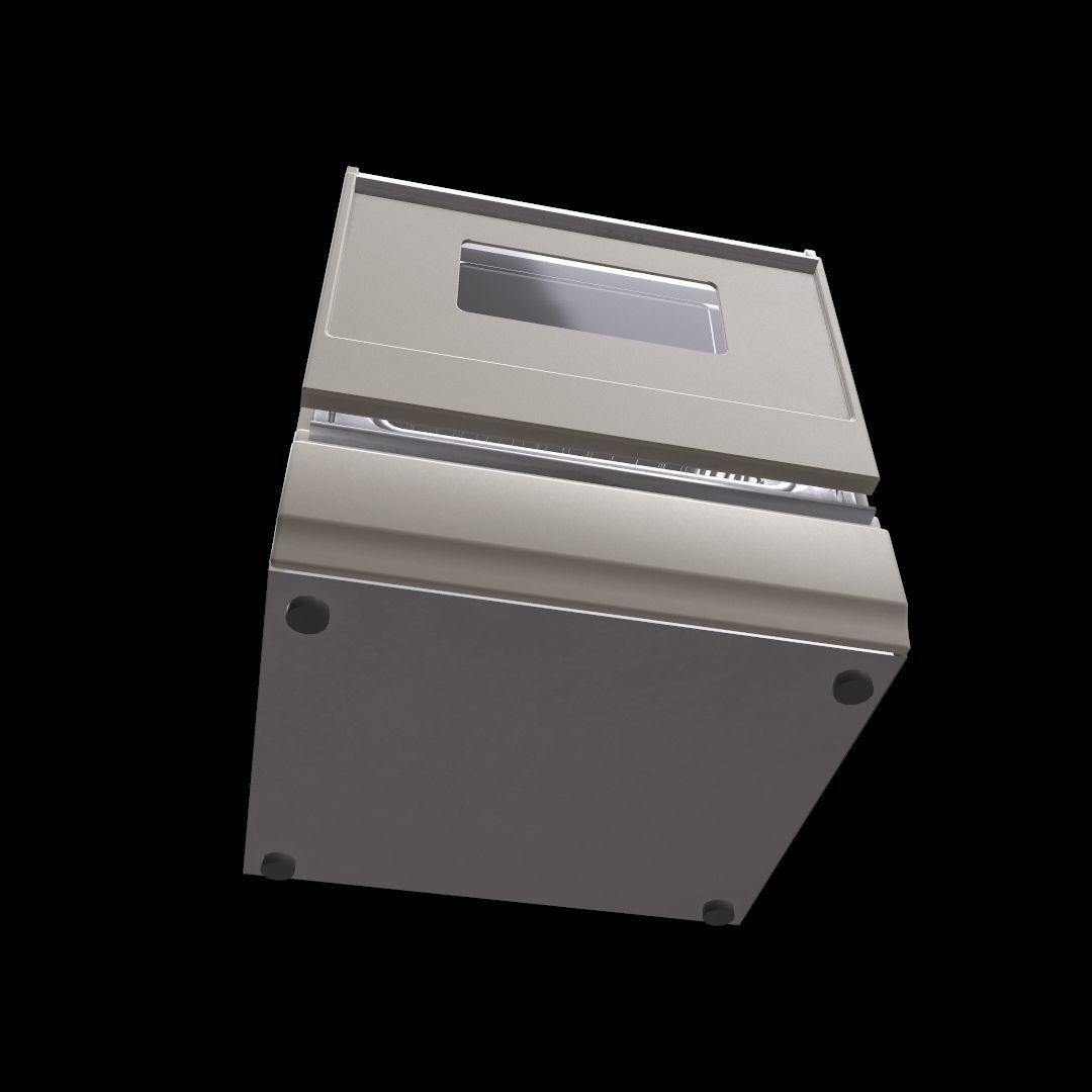 Vintage Stove 3D model_11