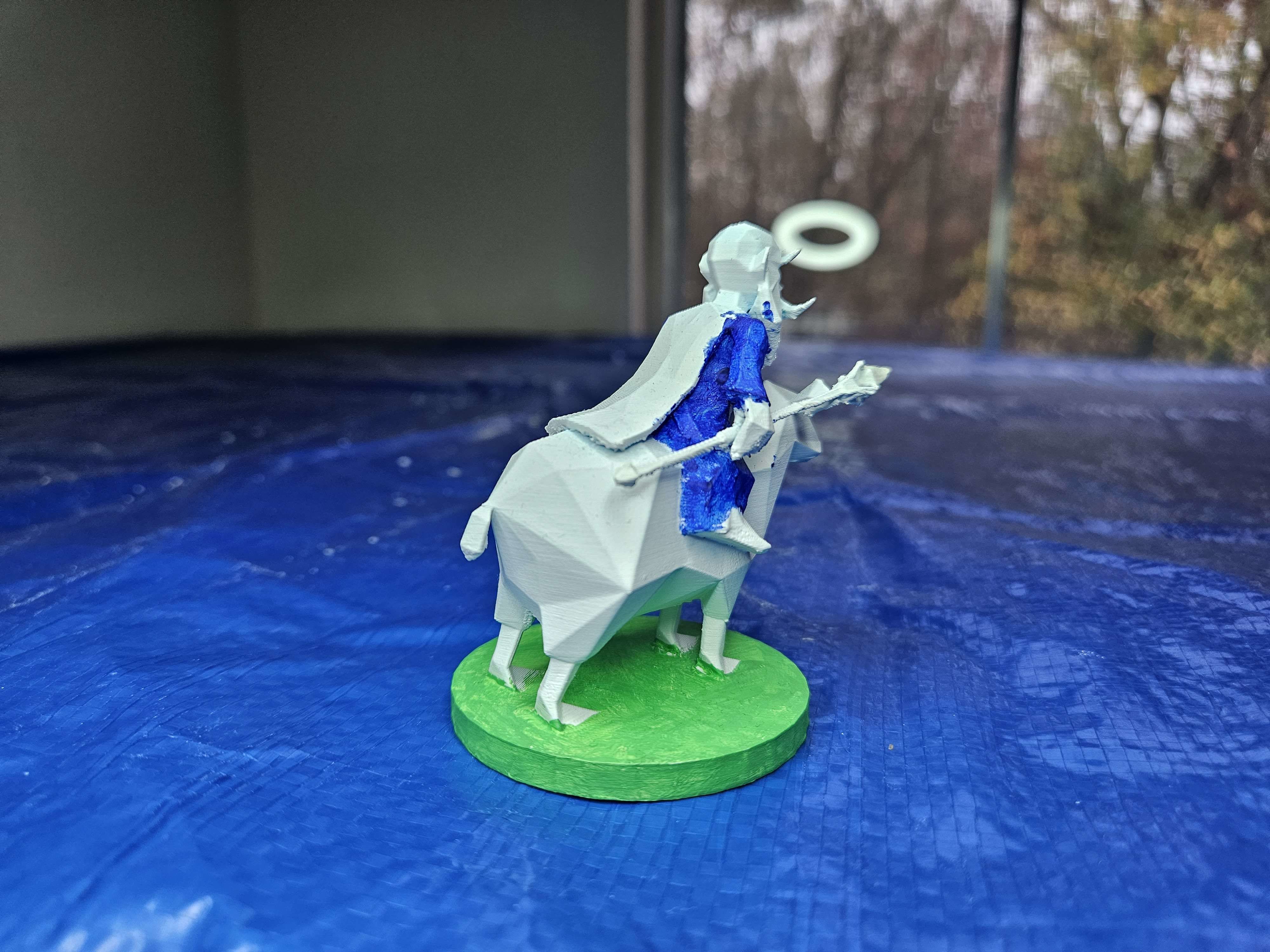 WOW Epic Bald Gnome 3D print model_8