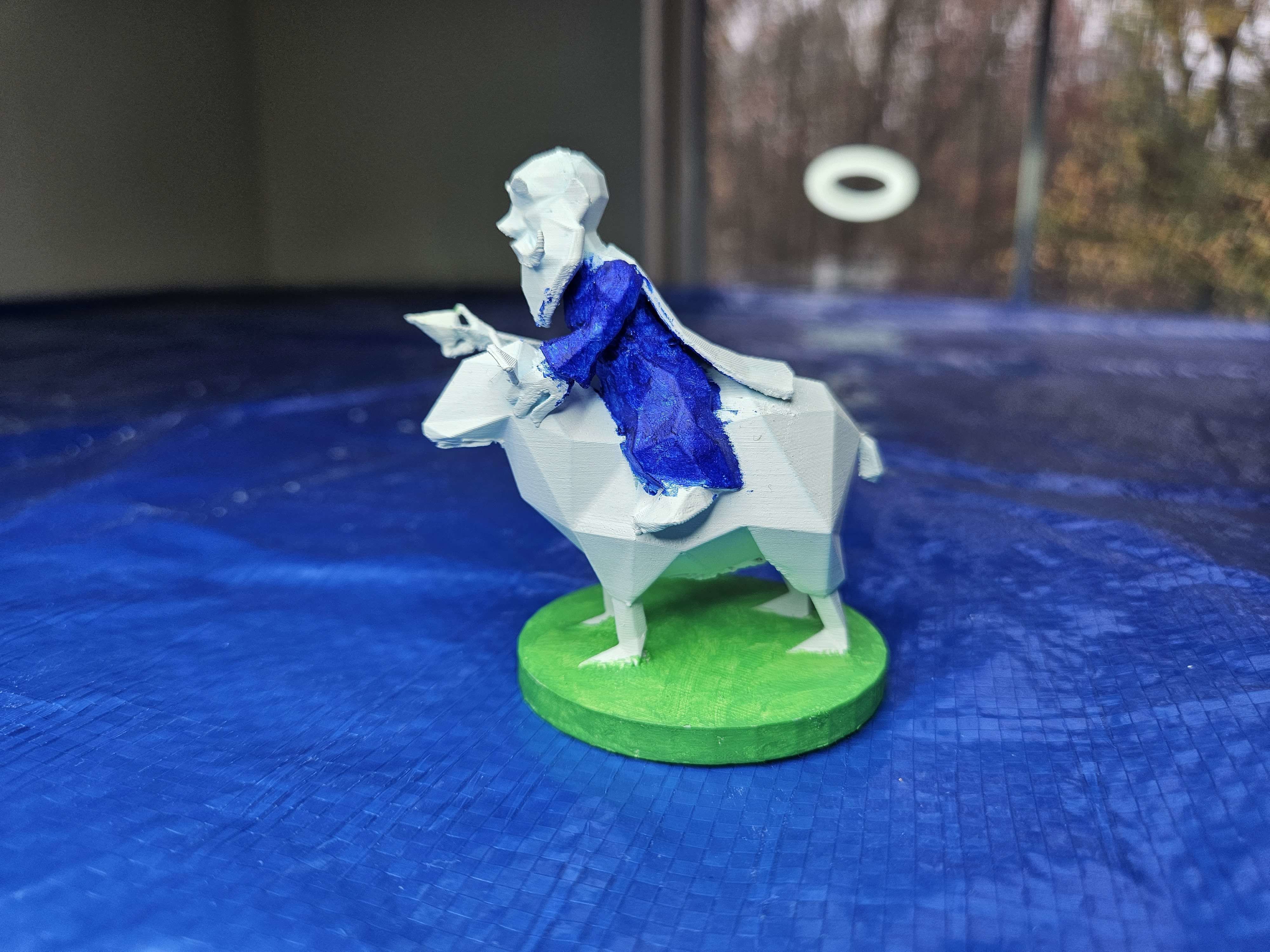 WOW Epic Bald Gnome 3D print model_6