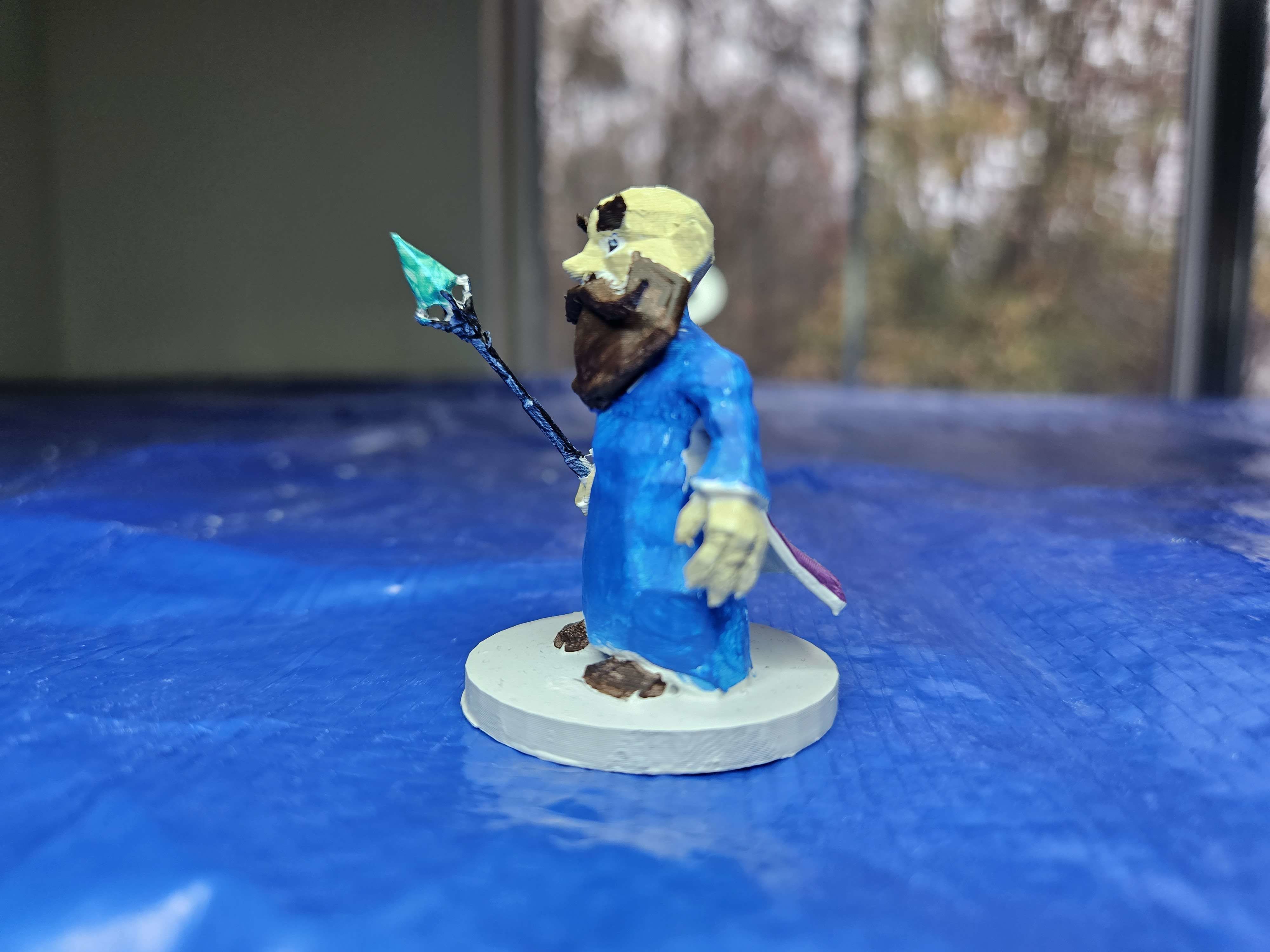 WOW Epic Bald Gnome 3D print model_2
