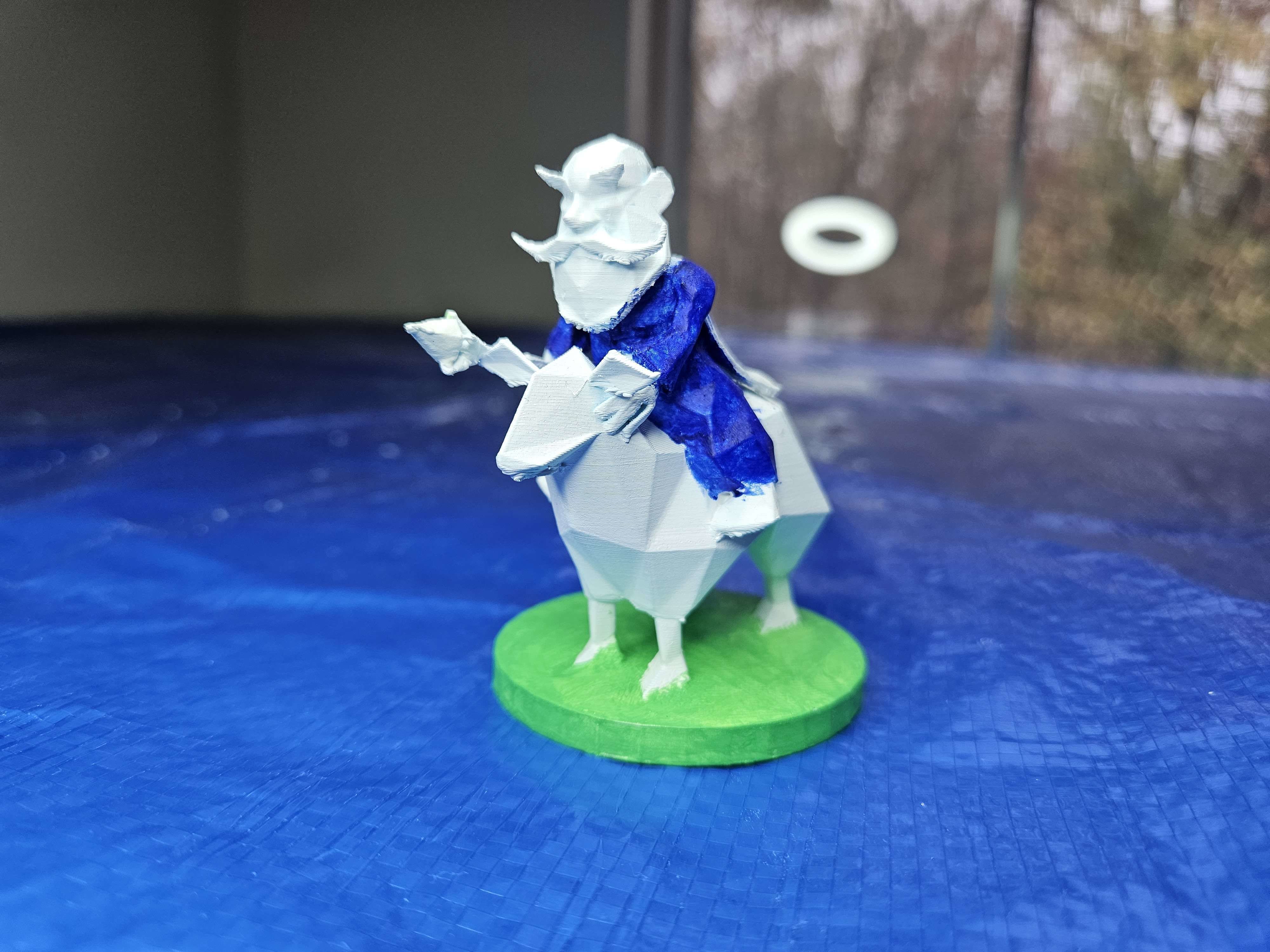 WOW Epic Bald Gnome 3D print model_5