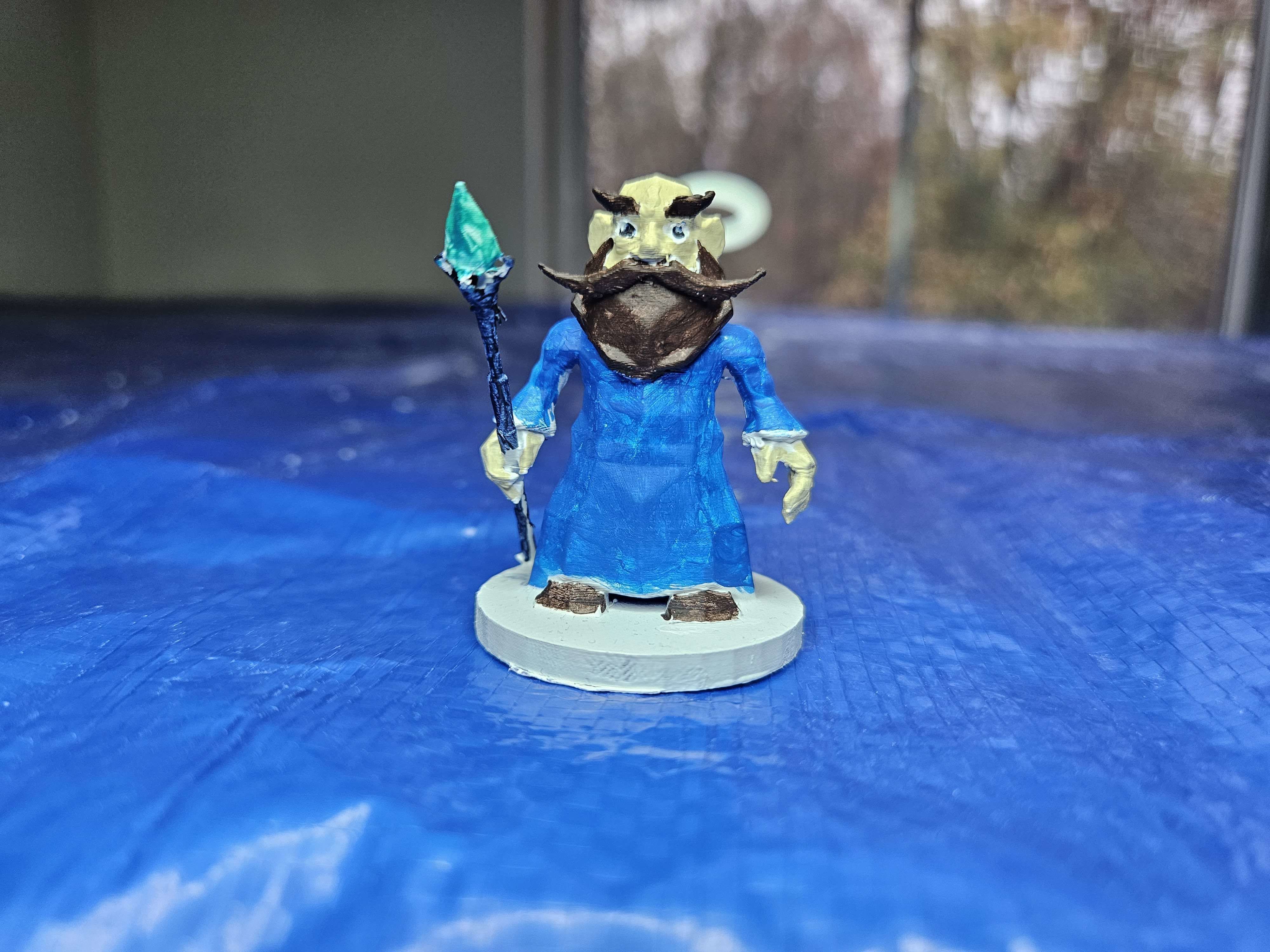WOW Epic Bald Gnome 3D print model_1
