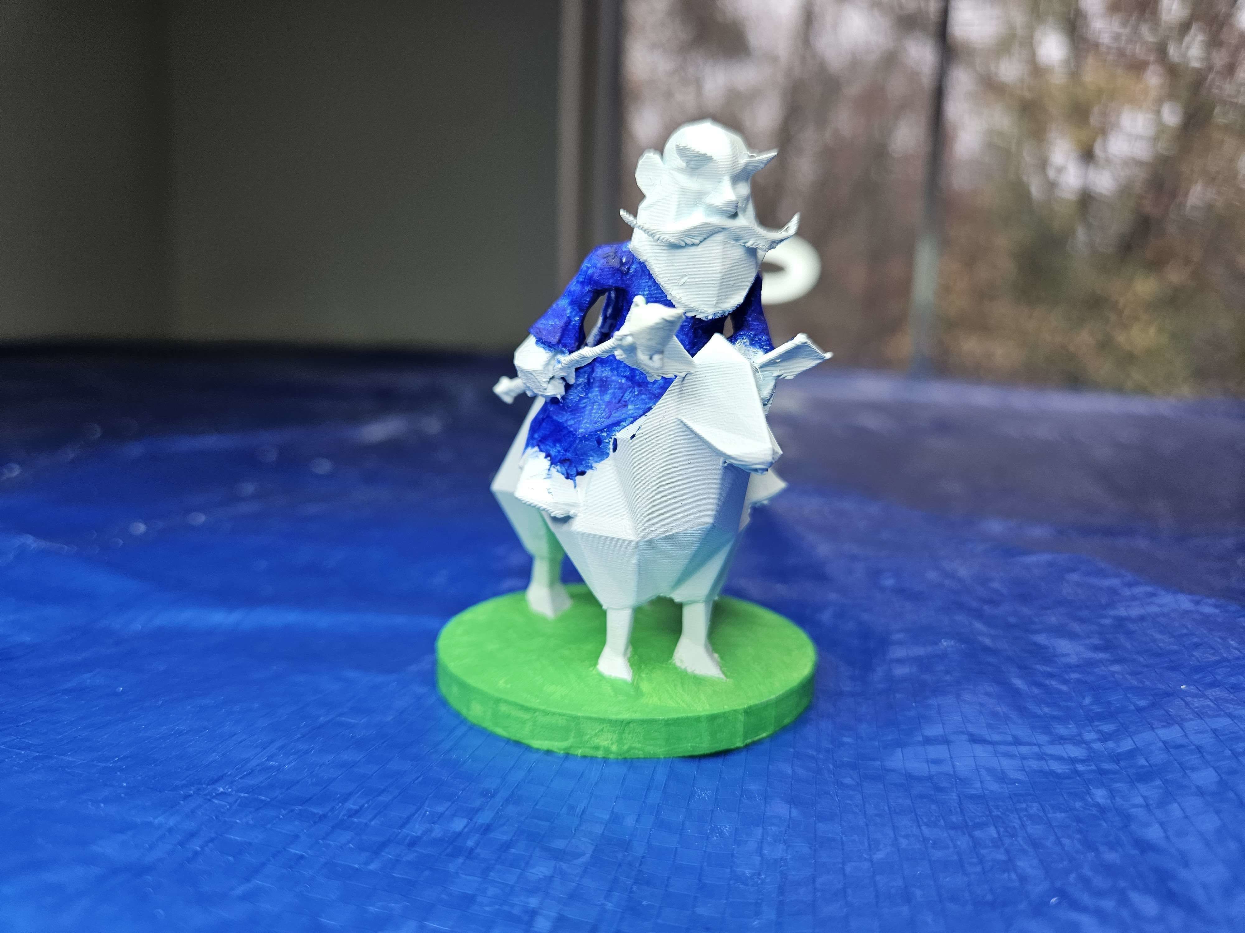 WOW Epic Bald Gnome 3D print model_4