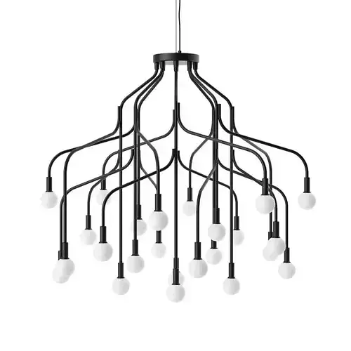 Vekst Chandelier Lamp L by Normann Copenhagen 3D model