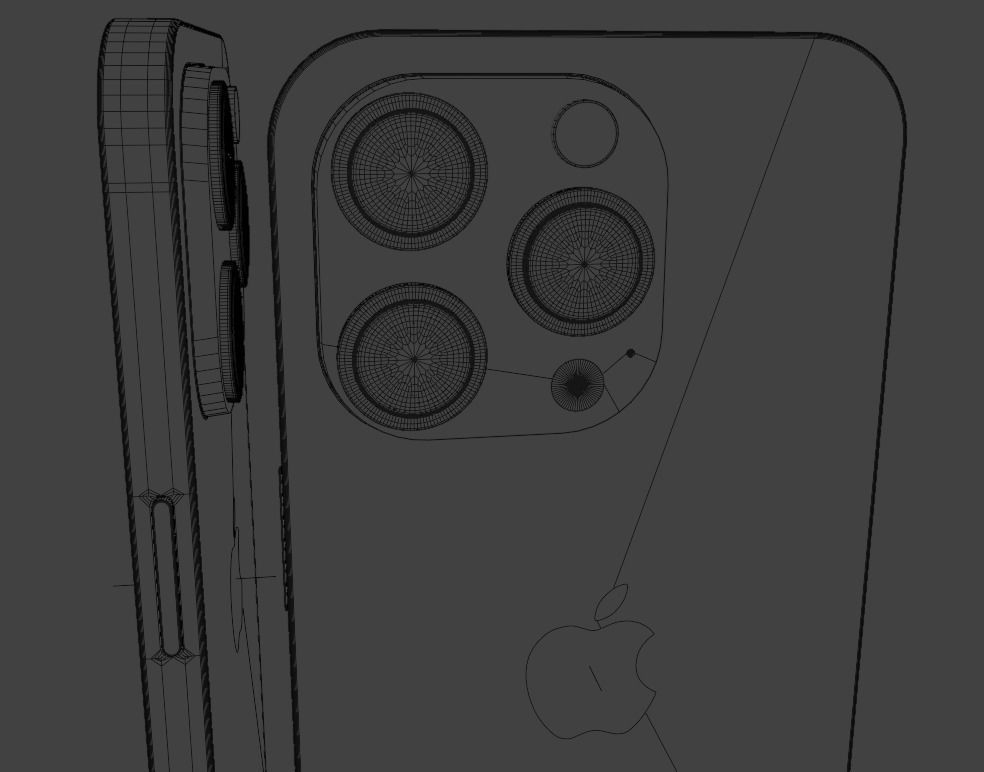 IPhone 15  Pro 3D model_5
