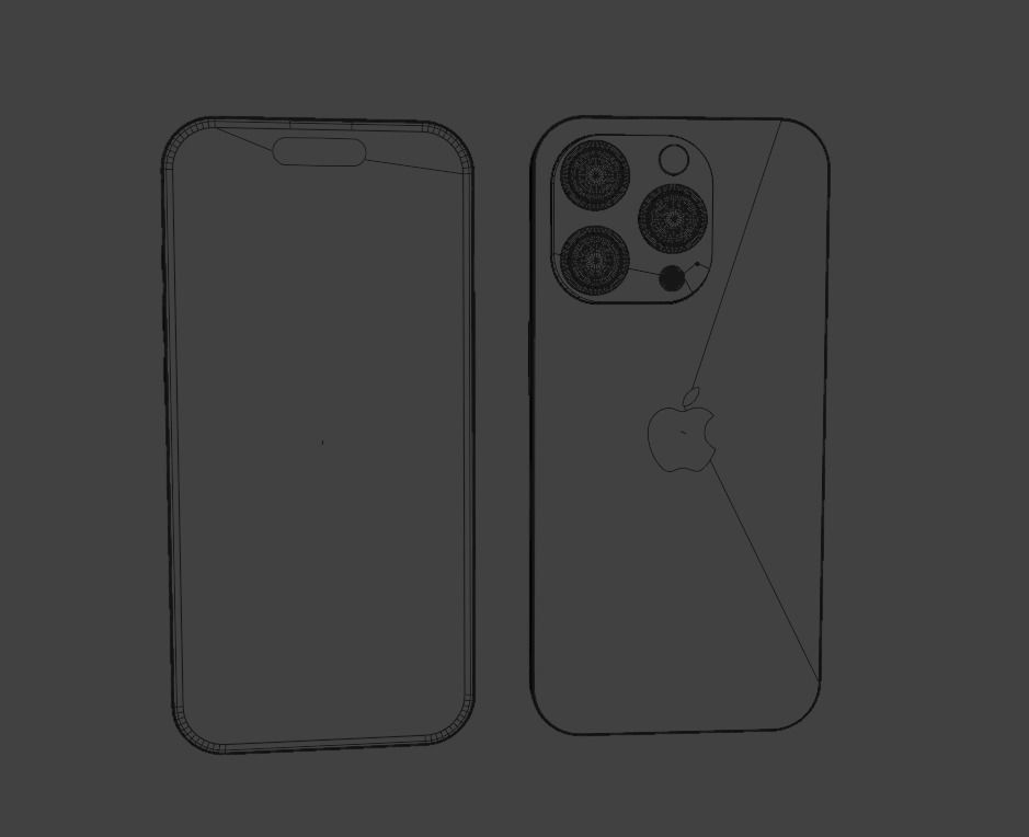 IPhone 15  Pro 3D model_6