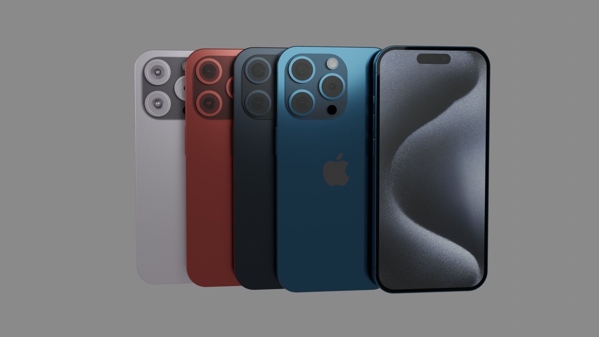 IPhone 15  Pro 3D model_1