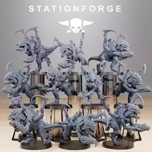 Xenarid Infantry 2 3D print model