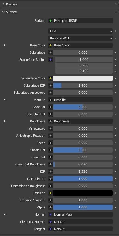 Glass Bottle Low-poly 3D model_11