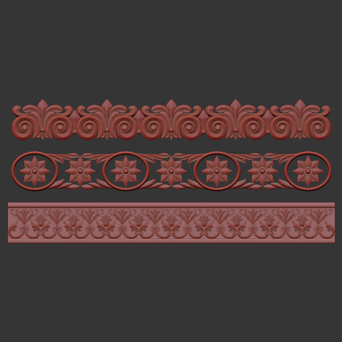 Path Ornament Pack 20 3D model_6