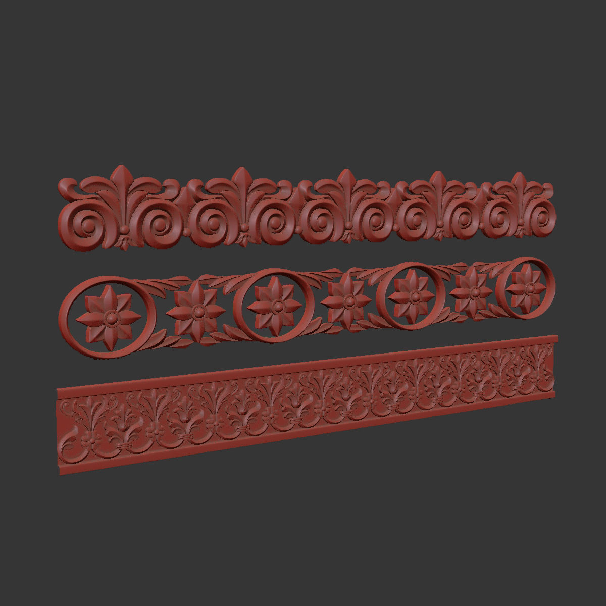 Path Ornament Pack 20 3D model_5