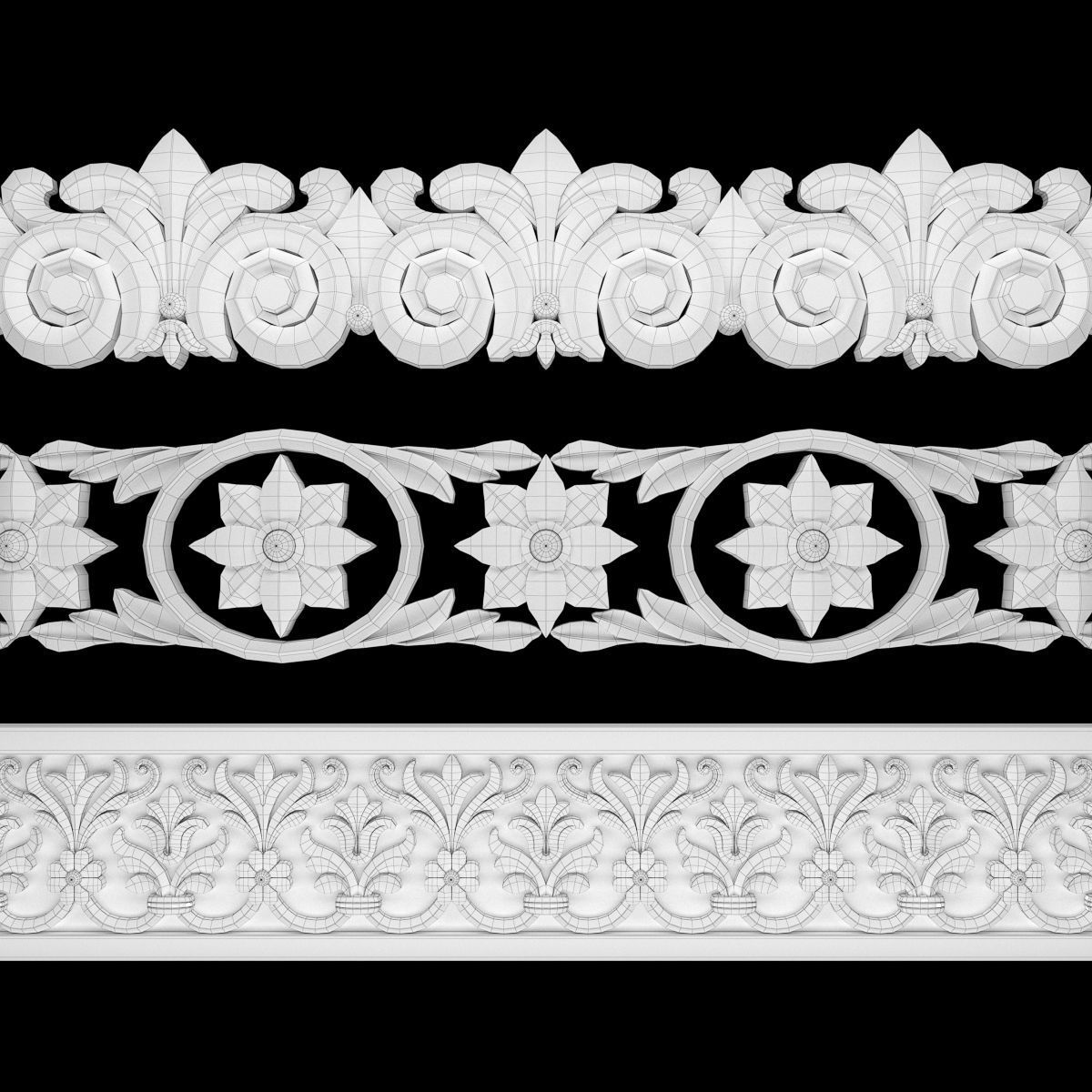 Path Ornament Pack 20 3D model_3