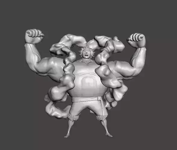 Luffy Bounce man Gear 4 3D Model 3D print model