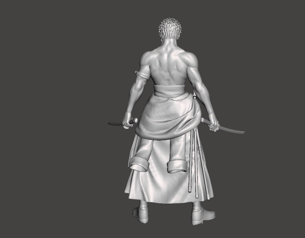 Rorozoa Zoro 3D2Y 3D Model 3D print model_2