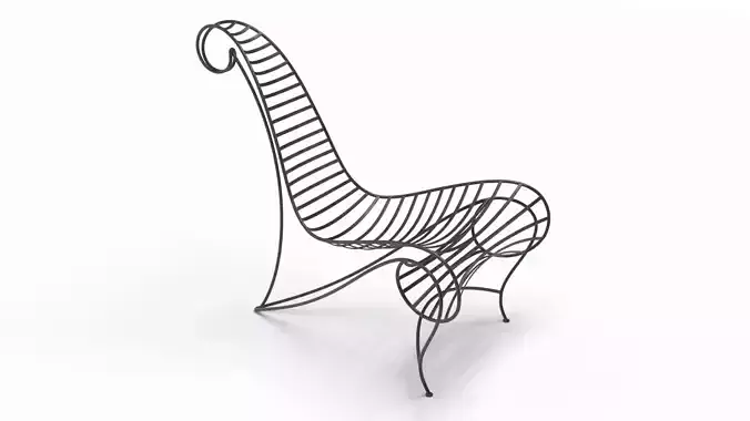 Spine Chair by Andre Dubreuil