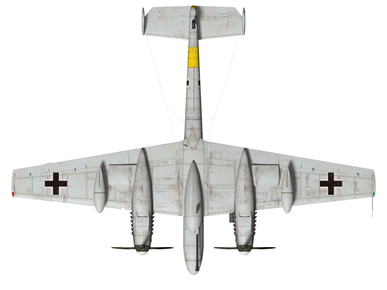 Messerschmitt Bf110 G2R1 3D model_13